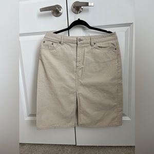 Old navy corduroy above knee mini skirt